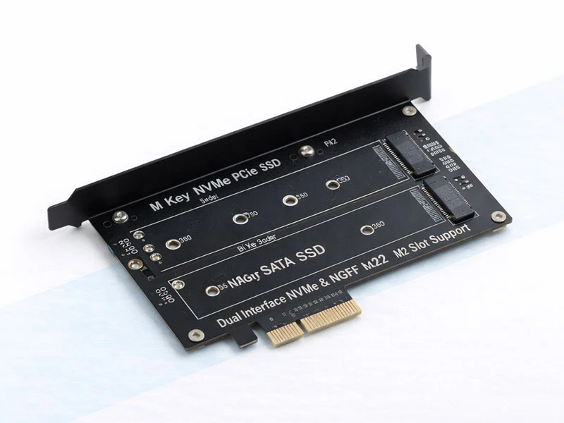 M.2 SSD NVMe & NGFF Adapter